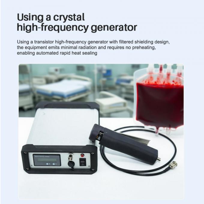 سينيلي (PVC) سائل الأنبوب لأكياس الدم للمستشفيات ، آلة سيل الأنبوب لبنك الدم 0