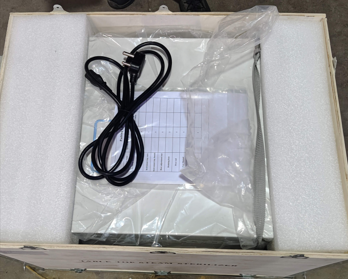 جهاز تعقيم أوتوكلاف منضدي من الفئة ب، جهاز تعقيم بالشفط النابض للاستخدام المختبري وطب الأسنان 2