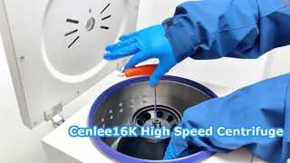 Cenlee16K 16000 دورة في الدقيقة شاشة LCD ذات زاوية ثابتة للطرد المركزي عالية السرعة