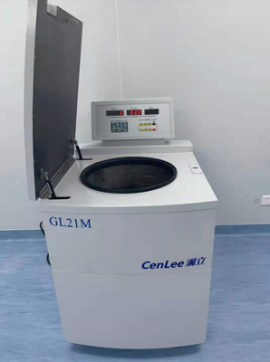 سعر جيد أجهزة الطرد المركزي عالية السرعة عالية السعة مع إمدادات الطاقة ثلاثية المراحل V Hz Ergonomic GL21M 21000rpm الانترنت