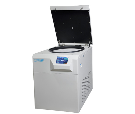 DL5M الأرضية الوقوف منخفضة السرعة الطرد المركزي 6000rpm 3000ml 4×750ml التبريد سعة كبيرة