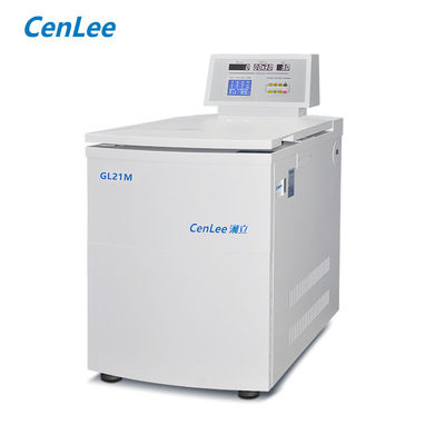 GL21M 21000rpm الطرد المركزي الدوار الانفصال المستمر فائقة السرعة الأرضية الوقوف الطرد المركزي المبرد مع 48900 x غرام ماكس.