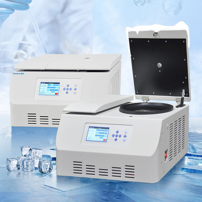 CenLee18R عالية السرعة جهاز الطرد المركزي المبرد زاوية الدوار Max. RCF 23469xg للمختبر