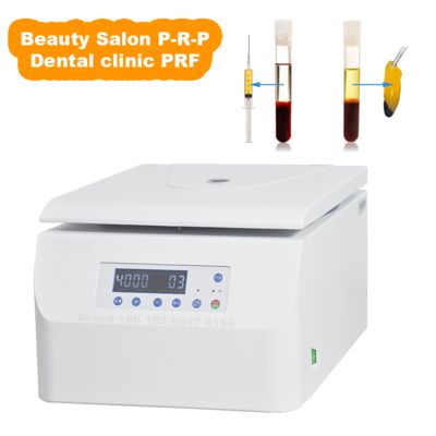 LCD PRF الطرد المركزي مختبر الطرد المركزي سوينغ الدوار محول 4x50 مللي 4200 دورة في الدقيقة لآلة الطرد المركزي منخفضة السرعة للأسنان الفوق