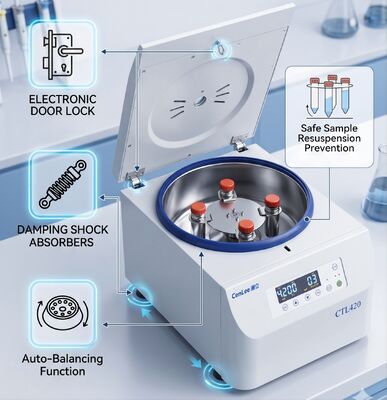 سعر جيد سنلي دائمة 304 فولاذ المقاوم للصدأ جسم الطرد المركزي الأفقي CTL420 4200RPM 2200xg ل CGF PRF العلاج العظمي نمو الشعر الانترنت