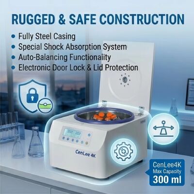 Factory 4000rpm Desktop Low Speed Centrifuge 12x15ml Angle Rotor Brushless Motor Auto-Balance Lab Centrifuge for Laboratory Use