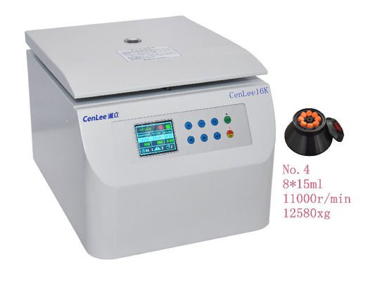 Benchtop عالية السرعة الطرد المركزي زاوية ثابتة دوارات الطرد المركزي 16600r / Min